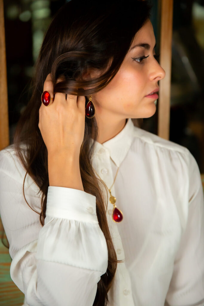 Fotografías publicitarias para marca de joyería.